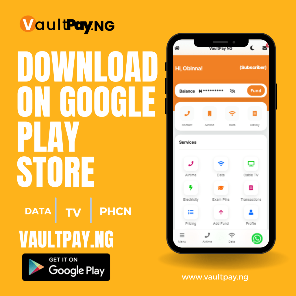 VaultPay.NG Mobile App