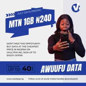 Best MTN Data Deals with VaultPay.NG