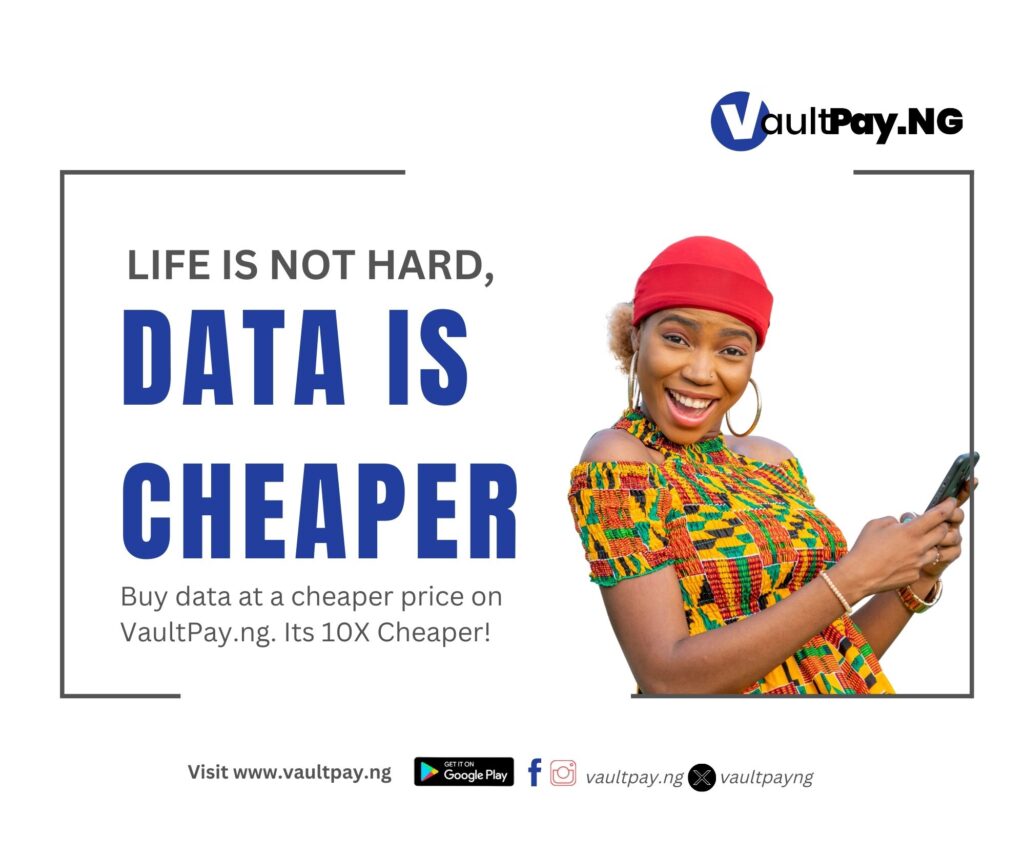 Nigeria’s Cheapest Data Website – VaultPayNG
